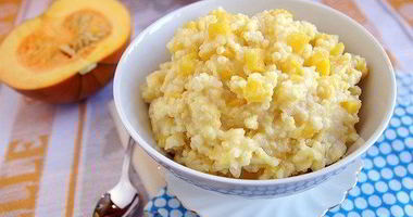 Рецепт Пшенной каши с тыквой в горшочках