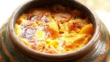 Рецепт Пшенной каши с тыквой в горшочке