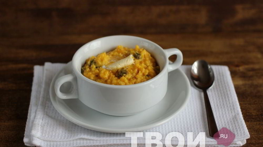 Как приготовить пшенную кашу с тыквой