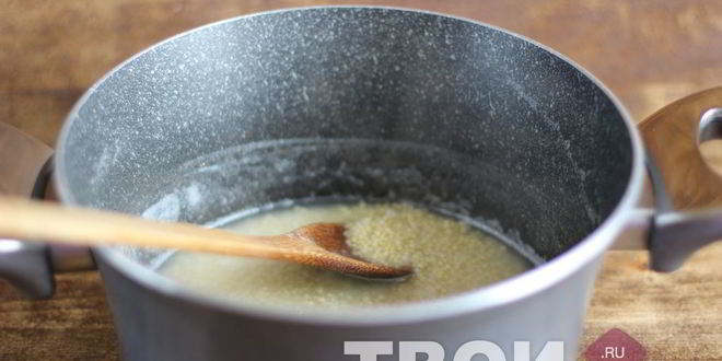 Рецепт пшенной каши с тыквой