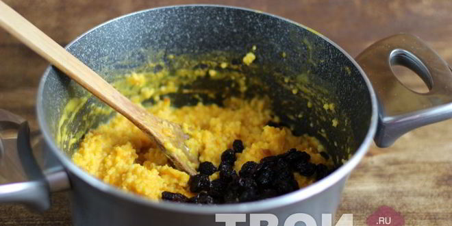 Рецепт пшенной каши с тыквой