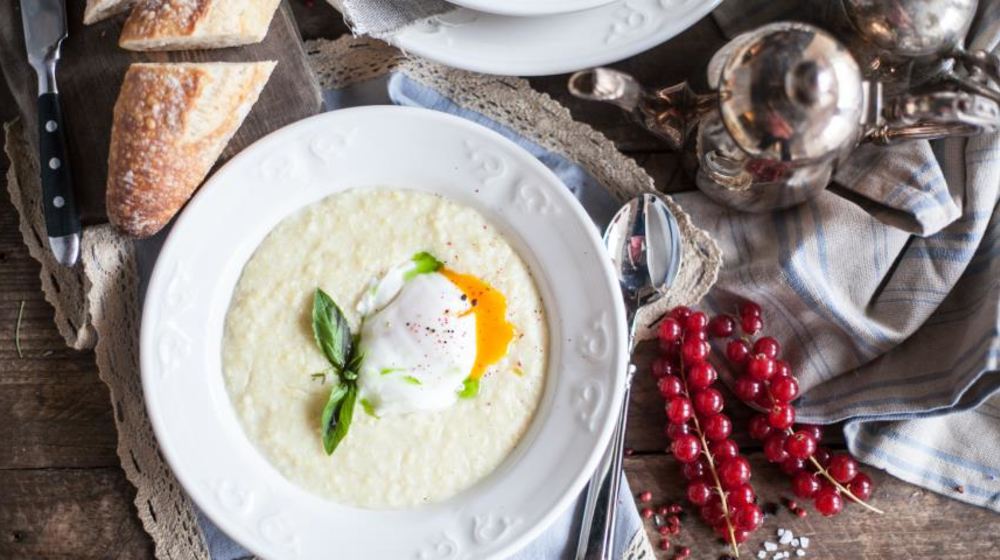 Как приготовить пшенную кашу с яйцом пашот