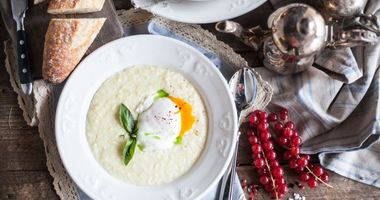 Рецепт Пшенной каши с яйцом пашот