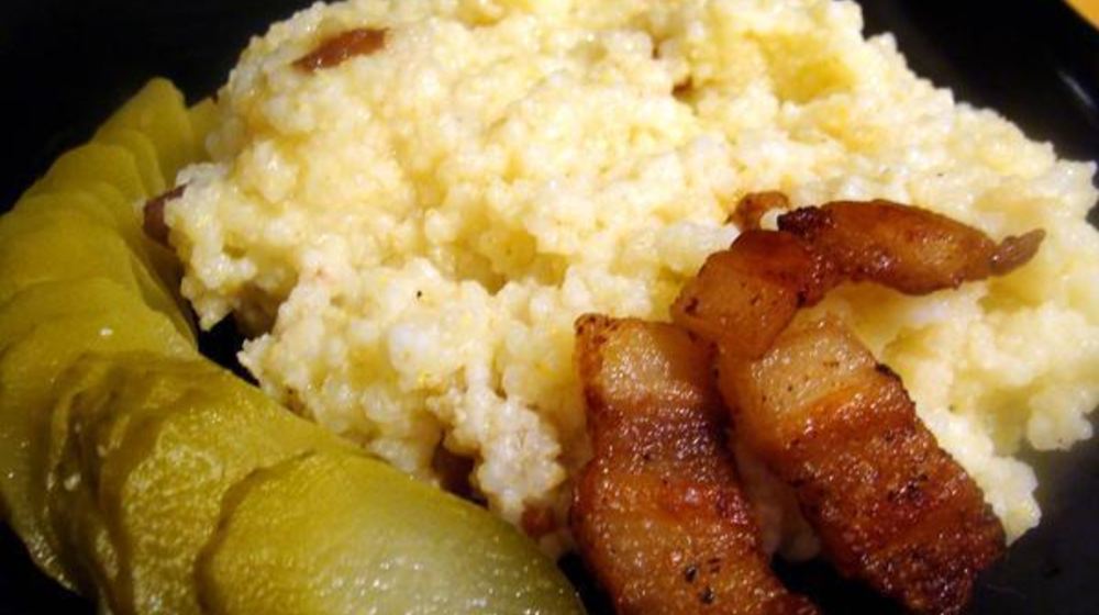 Как приготовить пшенную кашу со шкварками