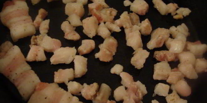 Рецепт пшенной каши со шкварками