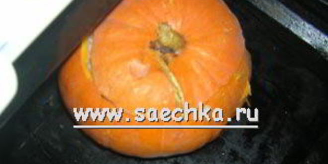 Рецепт пшенной каши в тыкве