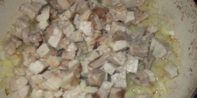 Рецепт томленой пшенной каши со свининой