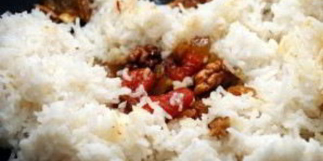 Рецепт постной рисовой каши с сухофруктами