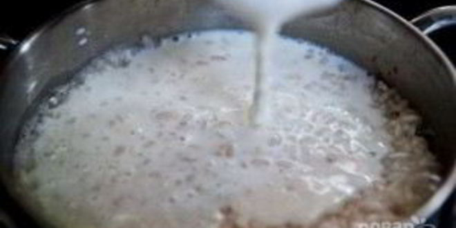 Рецепт рисовой каши молочной