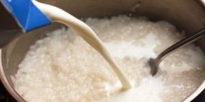 Рецепт рисовой каши на молоке