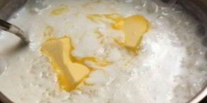 Рецепт рисовой каши на молоке