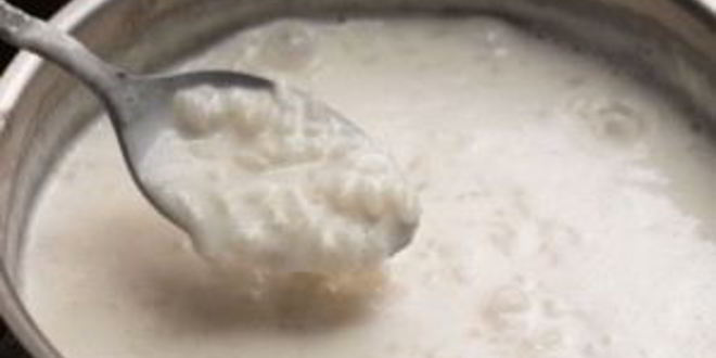 Рецепт рисовой каши на молоке