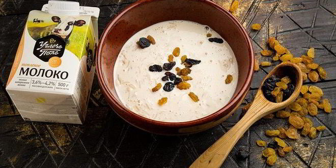 Рецепт рисовой каши на топленом молоке