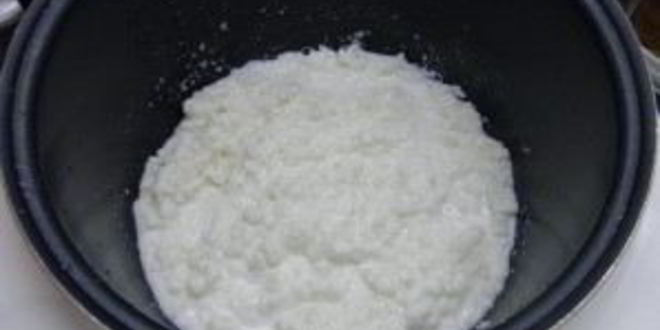 Рецепт рисовой каши размазня на молоке