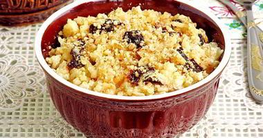 Рецепт Рисовой каши с черносливом и орехами в мультиварке
