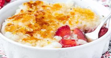 Рецепт Рисовой каши с крем-брюле