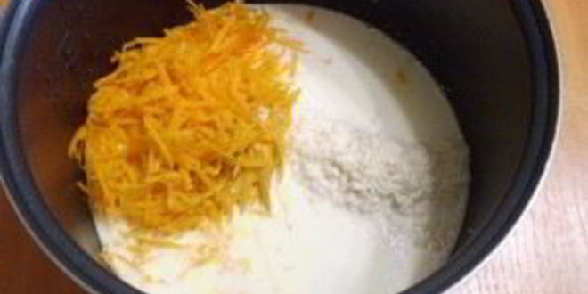 Рецепт рисовой каши с тыквой в мультиварке