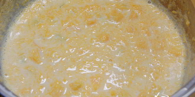 Рецепт рисовой каши с тыквой