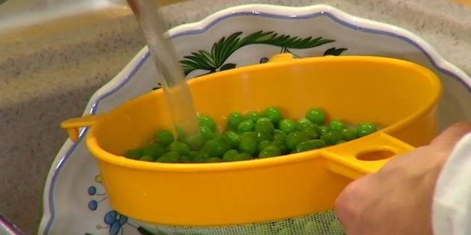 Рецепт рисовой каши со сморчками и зеленым горошком