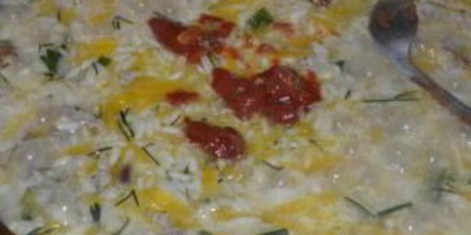 Рецепт рисовой каши со свининой