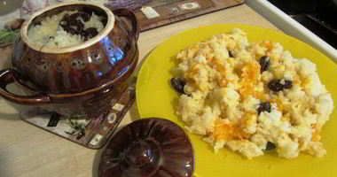 Рецепт Рисовой каши в горшочке