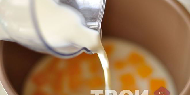 Рецепт тыквенной каши в мультиварке