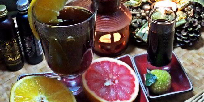 Рецепт чая пуэр с цитрусами и бальзамом