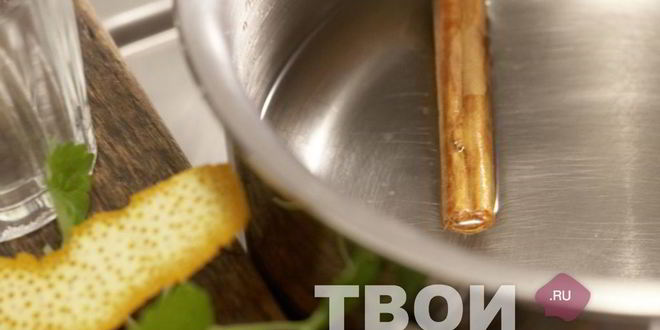Рецепт чая с апельсином и корицей
