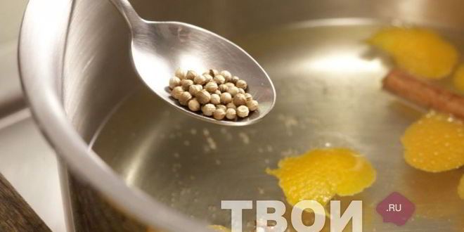 Рецепт чая с апельсином и корицей