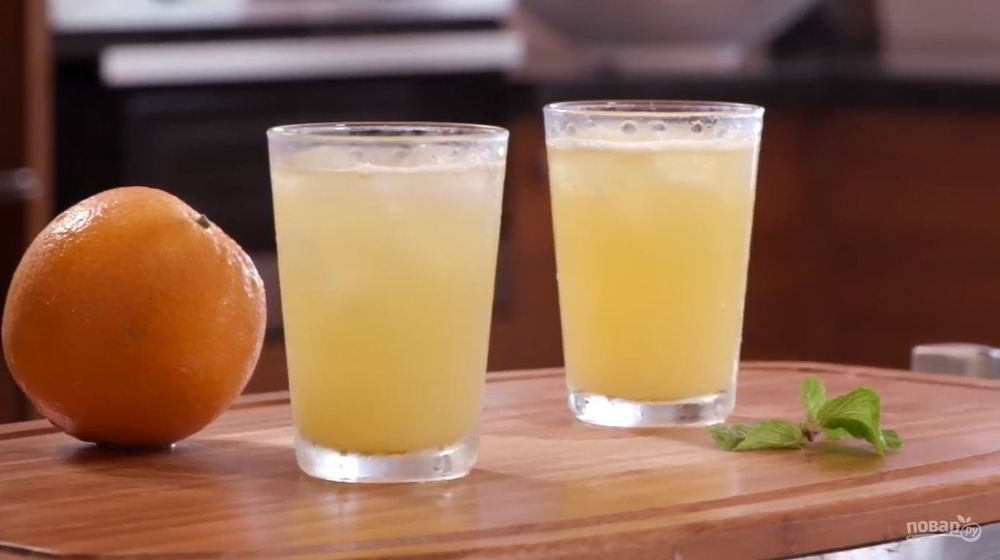 Как приготовить горячую оранжаду