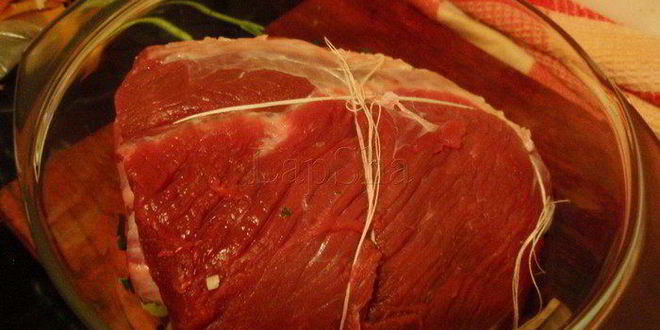 Рецепт говядины тушенной с овощами