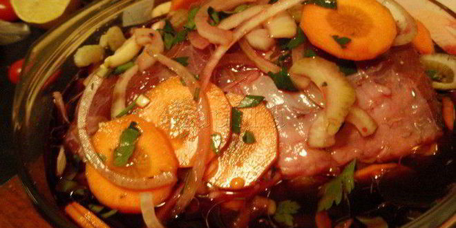 Рецепт говядины тушенной с овощами