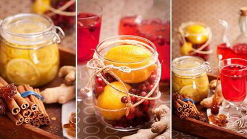 Рецепт Имбирного чая с лимоном