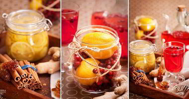 Рецепт Имбирного чая с лимоном