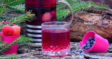 Рецепт Клубнично-смородинового чай с фенхелем