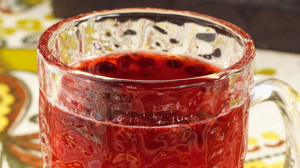 Как приготовить клюквенно-малинового чай