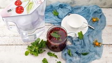Рецепт Клюквенного чая с мятой