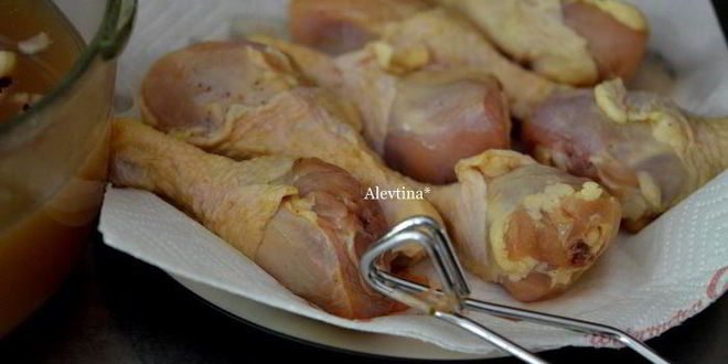 Рецепт куриных ножек в чайном рассоле