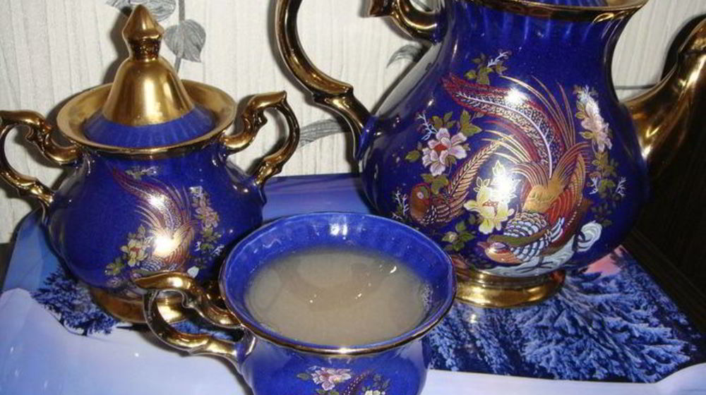 Как приготовить согревающий пряный чай с хурмой