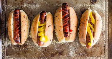 Рецепт Сырных булочек Горячая собака