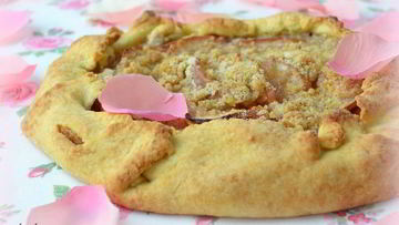 Рецепт Яблочной галеты Чайной роза