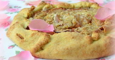 Рецепт Яблочной галеты Чайной роза