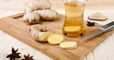 Рецепт Зеленого чая с корнем имбиря