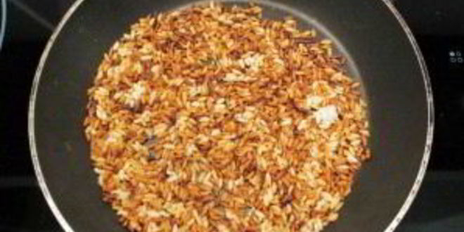 Рецепт зеленого чая с жареным рисом