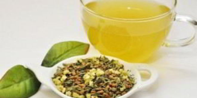 Рецепт зеленого чая с жареным рисом