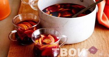 Рецепт Фруктового пунша с водкой