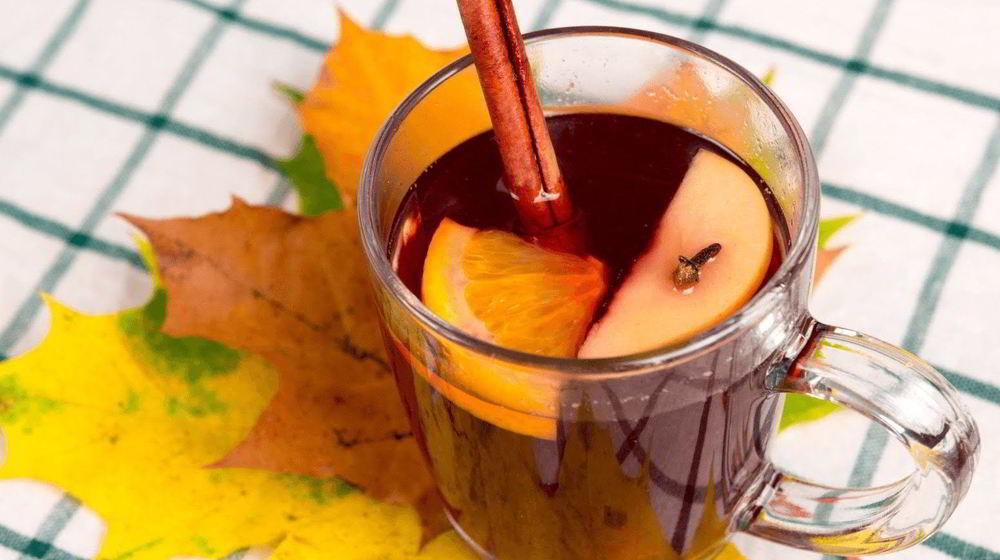 Как приготовить безалкогольный глинтвейн
