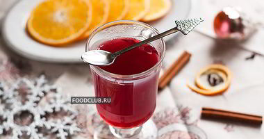 Рецепт Безалкогольного ягодного глинтвейна