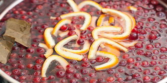 Рецепт безалкогольного ягодного глинтвейна