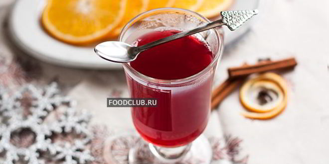 Рецепт безалкогольного ягодного глинтвейна